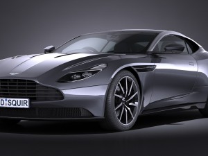 Aston Martin DB11 2017 Modello 3D
