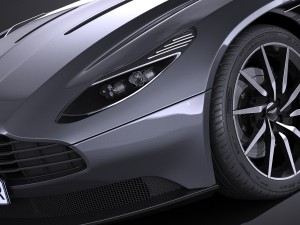 Aston Martin DB11 2017 3D Модель