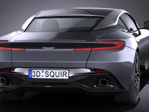 Aston Martin DB11 2017 3D Model