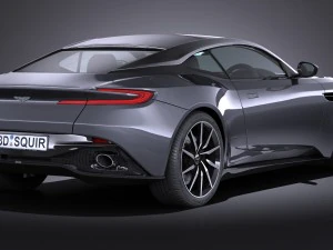 Aston Martin DB11 2017 3D Model