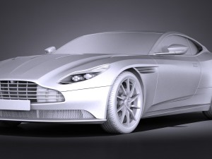 Aston Martin DB11 2017 3D Модель
