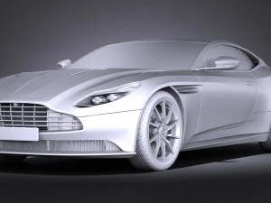 Aston Martin DB11 2017 3D Model