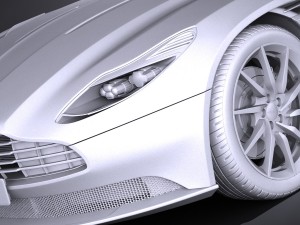 Aston Martin DB11 2017 3D Модель