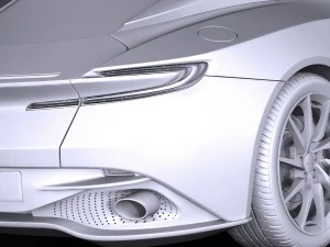Aston Martin DB11 2017 3D Model