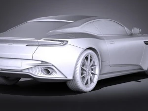 Aston Martin DB11 2017 3D Model
