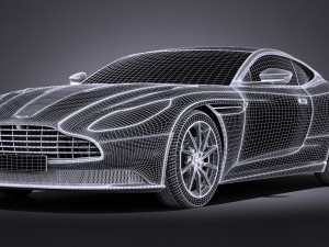 Aston Martin DB11 2017 3D Модель