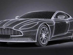 Aston Martin DB11 2017 3D Model