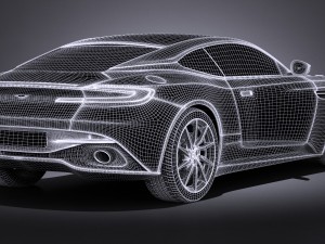 Aston Martin DB11 2017 3D Модель