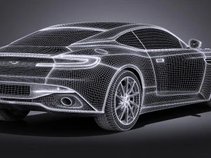 Aston Martin DB11 2017 3D Model