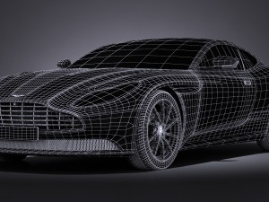 Aston Martin DB11 2017 3D Модель