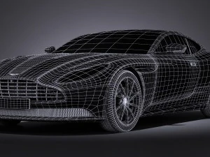 Aston Martin DB11 2017 3D Model