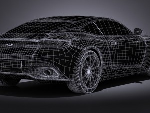 Aston Martin DB11 2017 3D Модель