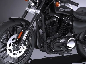 Harley-Davidson Roadster 2016 3D Model