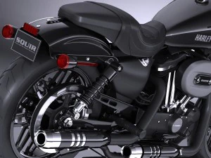 Harley-Davidson Roadster 2016 3D Model