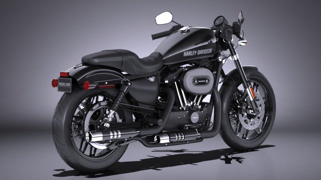 Harley davidson roadster black on sale