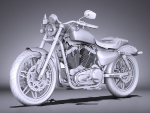 Harley-Davidson Roadster 2016 3D Модель