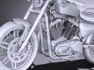Harley-Davidson Roadster 2016 3D Model