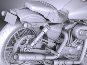 Harley-Davidson Roadster 2016 3D Модель
