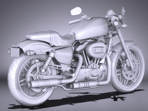 Harley-Davidson Roadster 2016 3D Модель