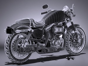 Harley-Davidson Roadster 2016 3D Модель