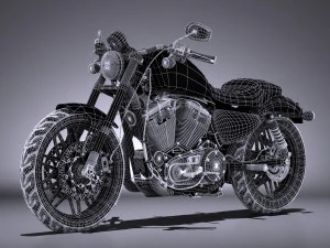 Harley-Davidson Roadster 2016 3D Model