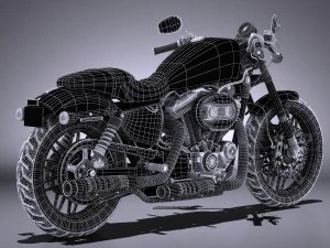 Harley-Davidson Roadster 2016 3D Model