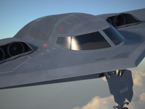 B2 spirit bomber Modello 3D