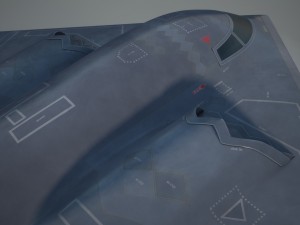B2 spirit bomber Modello 3D