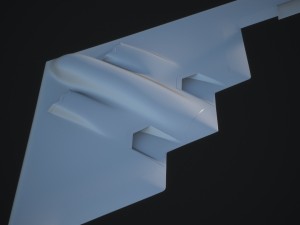 B2 spirit bomber Modello 3D