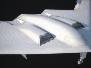 B2 spirit bomber Modello 3D
