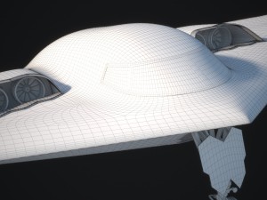 B2 spirit bomber Modello 3D