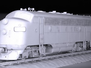 Santa Fe Super Chief Train Modello 3D