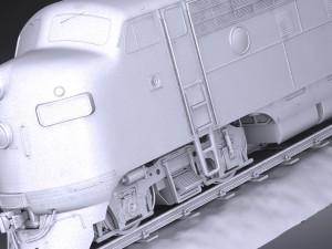 Santa Fe Super Chief Train Modello 3D