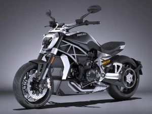 Ducati X-diavel 2016 Modelo 3D