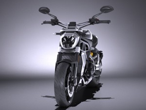 Ducati X-diavel 2016 3D Model