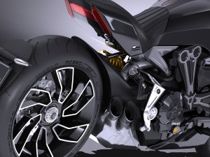 Ducati X-diavel 2016 3D Model