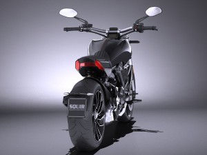 Ducati X-diavel 2016 3D Model