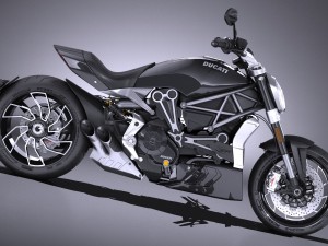 Ducati X-diavel 2016 3D Model