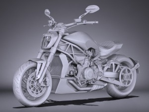 Ducati X-diavel 2016 3D Model