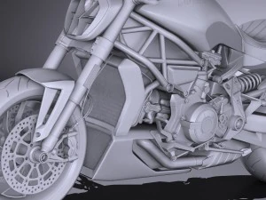 Ducati X-diavel 2016 3D Model