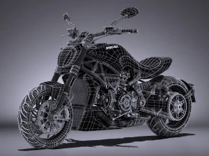 Ducati X-diavel 2016 3D Model