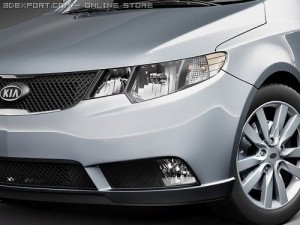 Kia Forte 2010 Modello 3D