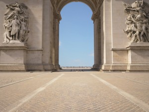 Paris Triumphal Arch Model 3D