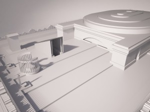 Paris Triumphal Arch Model 3D
