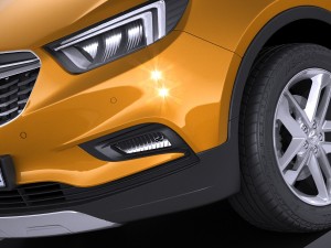 Opel Mokka X 2017 3D 모델