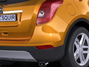 Opel Mokka X 2017 3D Model