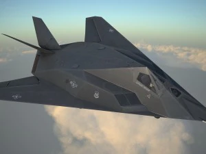 Lockheed F-117a Nighthawk 3D Model