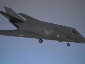 Lockheed F-117a Nighthawk 3D Model
