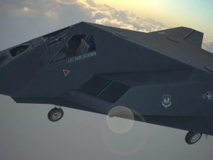 Lockheed F-117a Nighthawk 3D Model