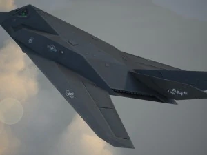 Lockheed F-117a Nighthawk 3D Model
